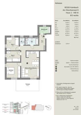 freie Vermietung - Wohnungstyp 4-Zimmer