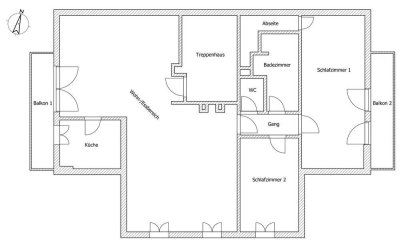 Wunderschöne Dachgeschosswohnung in Murnau am Staffelsee