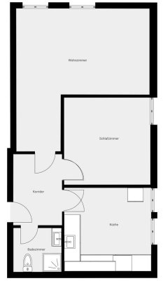 Gemütliche 2 Zimmer Wohnung