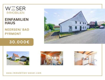 Provisionsfrei! - Gemütliches Einfamilienhaus in idyllischer Lage in Neersen/ Bad Pyrmont