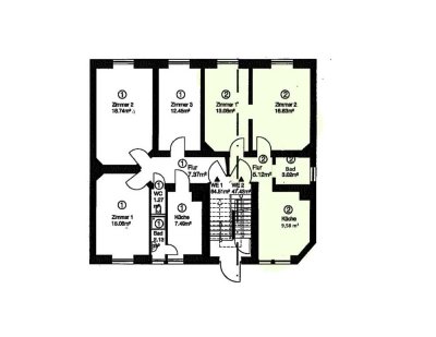 Wunderschöne Altbauwohnung | ruhige Lage | hohe Decken | Gartenmitbenutzung