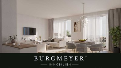 Singles aufgepasst – gut geschnittene 2-Zimmer Neubauwohnung im Quartier Staelscher Hof