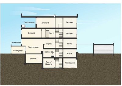 FFB: 6-Zimmer REH im Maisonettstil mit über 240 qm Nutzfläche mit WG, DT, Garage und schönem Garten