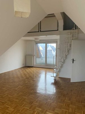 Renovierte und Stilvolle 1-Zimmer-DG-Wohnung mit einer Galerie / EBK in Hattersheim am Main