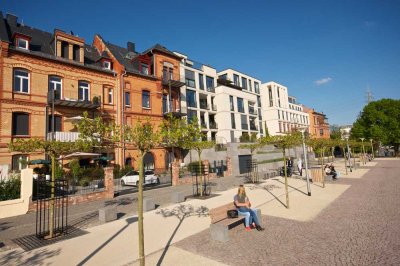 Terrassenwohnung in erster Rheinlage mit direktem Rheinblick