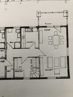 Schöne 3,5 Zi. Maisonette Whg. In der Nähe von Wipperfürth