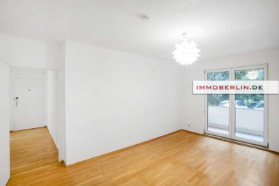 IMMOBERLIN.DE - Helle 2-Zimmer-Wohnung mit Loggia nahe Tegeler Forst