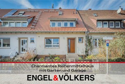 Charmantes Reihenmittelhaus mit Garten und Garage