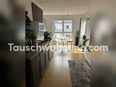 Tauschwohnung: Neubauwohnung im 5. Stock