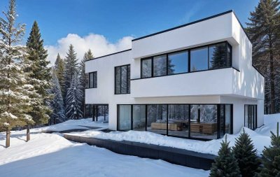 Architektonisches Highlight – Freigeplante Bauhaus-Villa mit exklusivem Design