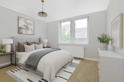 Teilsanierte 3-Zimmer-Wohnung mit Balkon und Garten – Ihr neues Zuhause mit Komfort und Stil