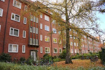 Modernisierte 2-Zimmer-Maisonette-Wohnung in Hamburg Barmbek-Nord