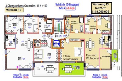 NEU 4-5 Zimmerwohnung mit traumhaften Balkon, TOP LAGE