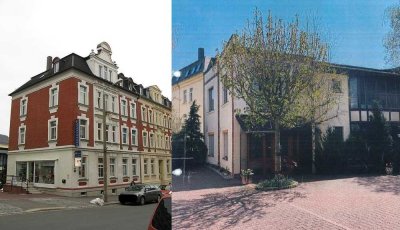 Denkmalschutz - vermietetes Wohn-/Geschäftshaus und Gewerbeobjekt (Clubhaus / Hinterhaus) in Plauen