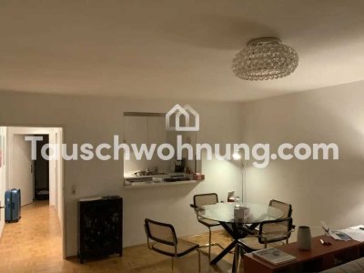 Tauschwohnung: Schöne 2 Zimmer Wohnung mit Balkon im Westend