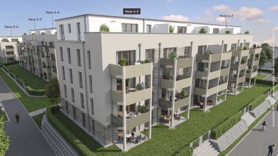 Großzügiges Wohnen: Geräumige 4-Zimmer-ETW im 3. OG mit Blick ins Grüne Hattersheim (KfW40)