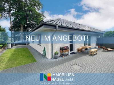 Barrierefreies Wohnen! Neuwertige Bungalow-DHH in Steinhagen!