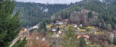 Geschmackvolle 1-Raum-Wohnung mit Balkon und EBK in Bad Wildbad