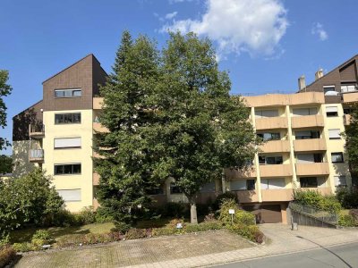 Attraktive 1-Zimmerwohnung mit Südbalkon und moderner Einbauküche in gefragter Wohnlage von Bayreuth