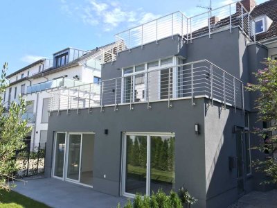 Townhouse mit Garten, Wohnküche und riesiger  Dachterrasse!