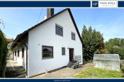 Einfamilienhaus mit Ausbaupotenzial, pflegeleichtem Garten und Einzelgarage