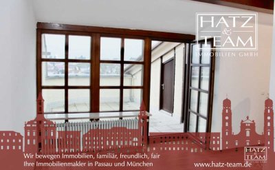 Penthouse-Wohnung auf zwei Ebenen mit großer Terrasse und herrlichem Blick auf Passau!