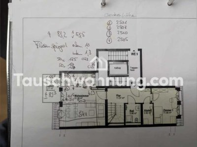 Tauschwohnung: 4-Raum-Maisonette