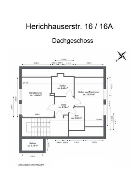 Gemütliche Dachgeschosswohnung (2.Stock) in Cronenberg