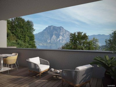 Altmünster am Traunsee | Helle 4 ZI-Neubauwohnung mit Seeblick - Provisionsfrei!