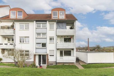 Ort der Gemütlichkeit: 2-Zi.-Erdgeschosswohnung mit Balkon in Bad Arolsen