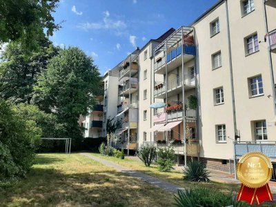 Stötteritz: 2 Zimmer, Tageslichtbad mit Wanne I neue Einbauküche I Balkon