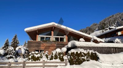 Chalet in idyllischer Ruhe- und Aussichtslage nahe der Skipiste