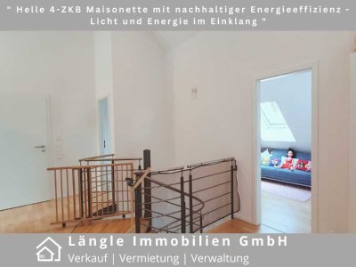 Helle 4-ZKB Maisonette mit nachhaltiger Energieeffizienz - Licht und Energie im Einklang