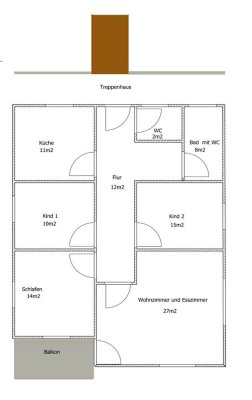 4-Zimmer-Wohnung in Möckmühl