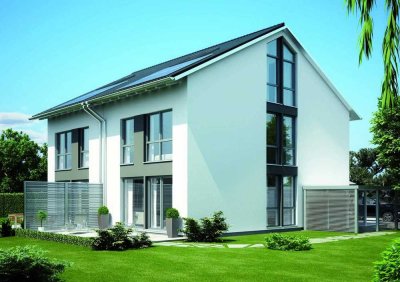 Exklusiv . . DHH - PLUSENERGIEHAUS ohne Energiekosten - die Zukunft des Wohnens !