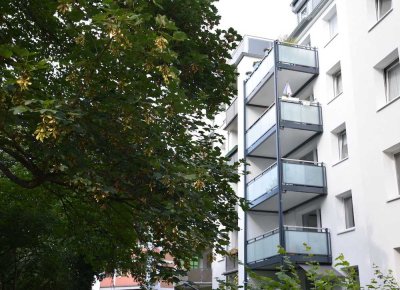 Bereits frei & mit Balkon in der Nordstadt! Helle 2-Zimmer-Wohnung im 3.OG, ruhige Lage in Rennweg