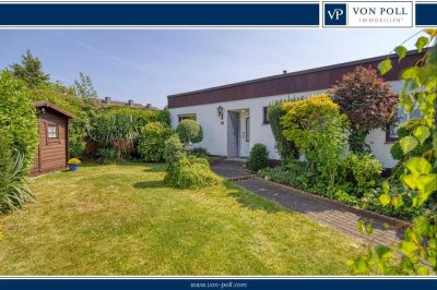 Freistehender Bungalow mit Garage und Sonnengarten in Pulheim