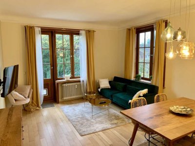 Moderne helle Wohnung mit Balkon und Garten in Top Elblage 01.01.2025 bis 31.03.2025 Zwischenmiete