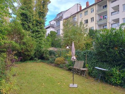 Rarität - Gemütliche helle 2 Zimmerwohnung mit Gartenmitbenutzung in Top Lage von Flingern