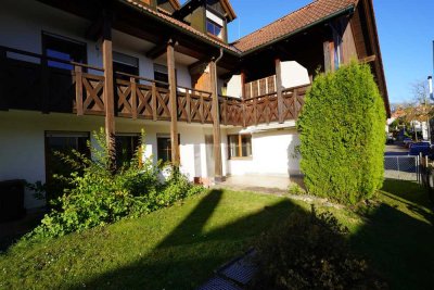 Sofort beziehbar-Bezaubernde 2 Zi. Wohnung mit neuer Terrasse, Garage, Keller in Leutkirch