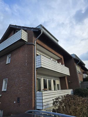 Geschmackvolle, gepflegte 2-Raum-Hochparterre-Wohnung mit Balkon und EBK in Münster