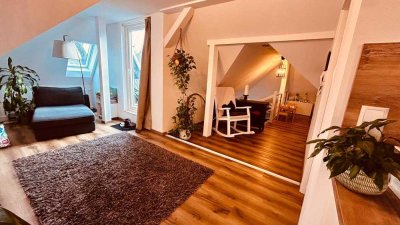 6-Zi-Maisonette-Wohntraum nähe Tierpark und Rabensteiner Wald mit Dachterrasse