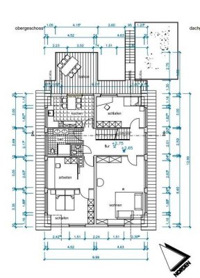 4-Raum-Wohnung mit Charakter und gehobener Innenausstattung mit Terrasse und Garten in Altenberge