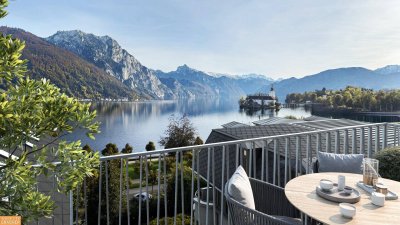 Sonnige Wohnung mit Seeblick und großer Terrasse in Bestlage von Gmunden