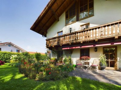 Paradies für Familien mit idyllischem Garten