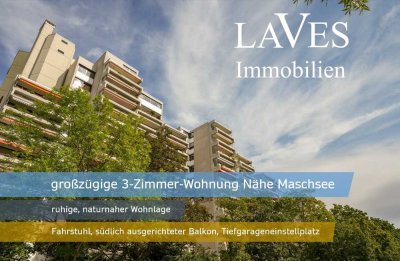 schöne 3-Zimmer-Wohnung mit unverbautem Ausblick!