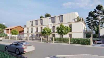 KENSINGTON - KFW 40 -Zahlung erst bei Fertigstellung, 3-Zimmer-Penthouse-Wohnung mit Dachterrasse