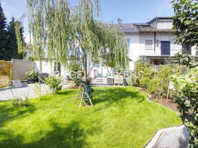 Stilvolles Wohnen in saniertem Reihenendhaus mit uneinsichtigem Garten