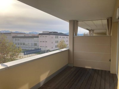 Sonnige 2-Zimmer-Wohnung mit Südblick-Terrasse und EBK in Klagenfurt am Wörthersee