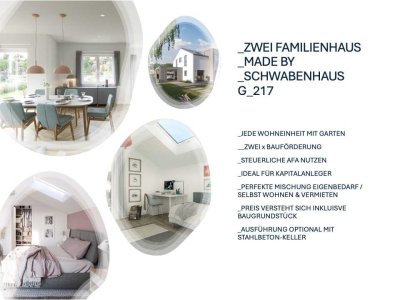 Doppelte Gewinne: Eigenheim mit Mieteinnahmen, Steuervorteilen und doppelter Bauförderung!
